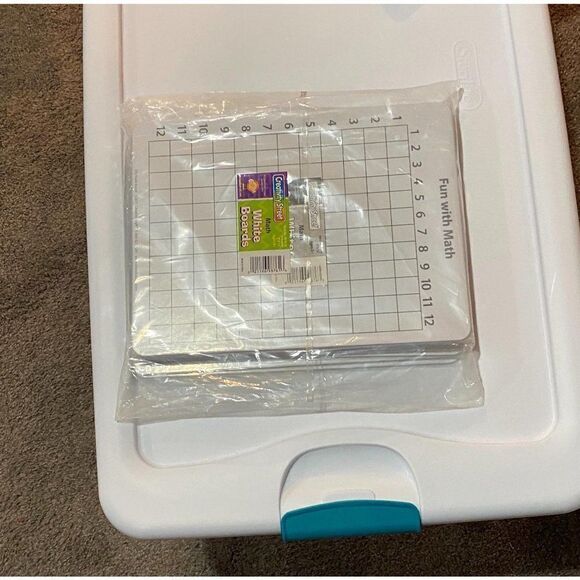 ChenilleKraft 2-Sided Math Whiteboard - Picture 2 of 2